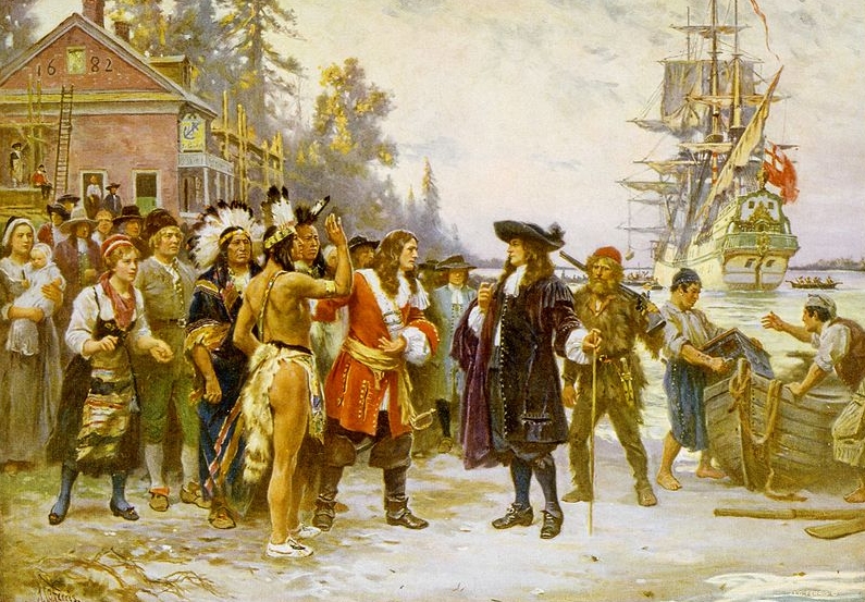 Jean Leon Gerome Ferris Landing of William Penn